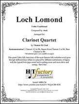 Loch Lomond - Clarinet Quartet P.O.D. cover